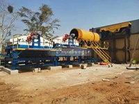 Línea de Procesamiento de Oro de Placer de 200 TPH, Conjunto Completo con Trommel, Canaleta y Mesa Vibratoria, Precio de Fábrica