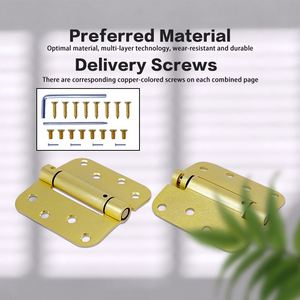 Modern Design Iron Metal <b>Spring</b> Butt Hinge Adjustable Soft Close <b>Door</b> & Window Closer Hinges Made of Plastic and Steel - Product Image 6