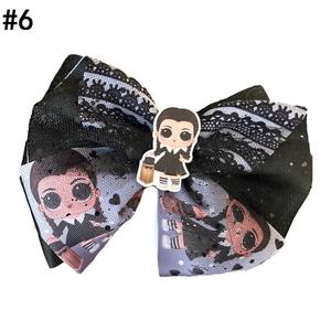 <span class=keywords><strong>Mercredi</strong></span> inspiré arc <span class=keywords><strong>Addams</strong></span> famille boutique cheveux arcs pour filles ruban pince à cheveux <span class=keywords><strong>accessoires</strong></span> - Product Image 5