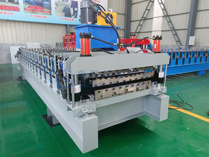 Hot Selling Double-Layer Automated Steel IBR Metalldach blech herstellungs maschine für Aluminium dach bahnen - Product Image 2