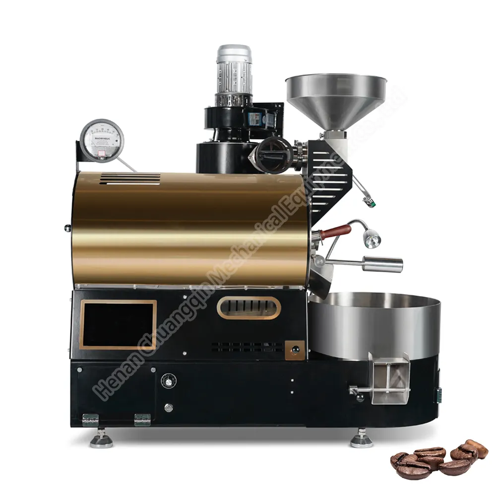 Tostadoras Cofee Tostadoras 100kg Tostador de café industrial a gas Promoción 120kg 200kg Máquina tostadora de café comercial