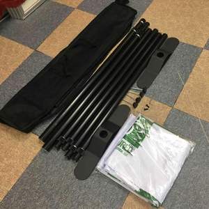 Bannière de stand personnalisée avec logo pour entreprises, Housse de table, Toile de fond en tissu tendu pour salon professionnel, Toile de fond, Chemin de table - Product Image 4