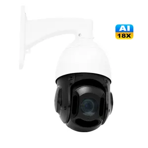 HIK Waterproof CCTV 3MP 5MP 18X Optical Zoom Audio Surveillance Security Camera PTZ Speed Dome Camera