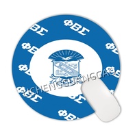 Tapis de souris rond OES Sorority, base en caoutchouc antidérapante, tapis de bureau, surface lisse, tapis de souris pour ordinateur, accessoire pour la maison, meilleure vente