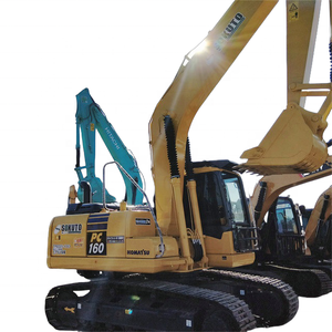 Performances stables et fonctionnement confortable Komatsu 160 Excavatrice sur chenilles d'occasion PC160 Excavatrice PC160-7 d'occasion - Product Image 1