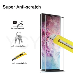 Clair Protecteur D'écran En Verre pour <span class=keywords><strong>Samsung</strong></span> <span class=keywords><strong>Galaxy</strong></span> Note 10 <span class=keywords><strong>Plus</strong></span> 5G 6.8 pouces En Verre Trempé - Product Image 4
