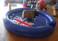 Drapeau australien Tapis Gonflable Taureau Rodéo Machine Pour Le Plaisir