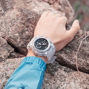 นาฬิกา SMAEL 8007 รุ่นใหม่มาแรง ขายดี นาฬิกาข้อมือผู้ชาย จอแสดงผลคู่ อนาล็อก-ดิจิตอล กันน้ำ นาฬิกาสปอร์ตโครโน - Product Image 6