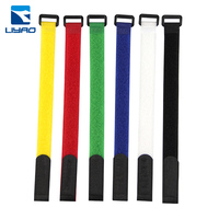 Sangles à boucle auto-agrippante élastiques robustes 20*600mm, sangles de bagage refermables, attaches métalliques imprimées personnalisées 1-10cm, antistatiques