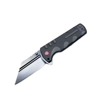 Couteau pliant d'extérieur en acier D2 transfrontalier - Haute dureté, tranchant, portable, petit, sans manche