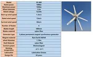 New Production 2kw 3kw 5kw 10kw Home Wind Generators Vertical Wind Turbine Wind Generator Vertical Turbine Windpower