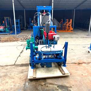 Nieuwe, draagbare rupsboorinstallatie voor waterputten, rotatiediepte 200 meter, eenvoudig te bedienen, kernboorinstallatie met - Product Image 4