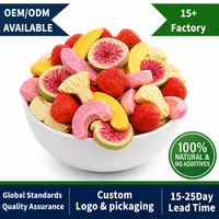 OEM Beste Kwaliteit Gedroogd Fruit en Groenten Gemengde Gezonde Chips Snacks Gedroogd Fruit Gedroogde Groenten