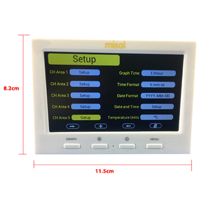 Estación Meteorológica Inalámbrica HP3001, 5 Sensores, Pantalla LED a Color, Registrador de Datos, Resistente al Agua, OEM, Industrial y Doméstico - Product Image 2