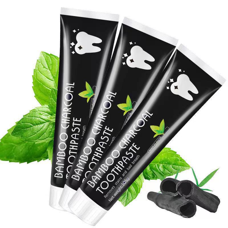 Private Label зубная паста для отбеливания зубов бамбуковый уголь зубная паста