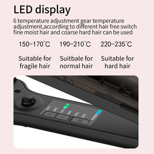 Plancha de Pelo Profesional de Vapor e Infrarrojos, Placas de Cerámica Anchas, Alisador y Rizador de Alta Calidad - Product Image 2