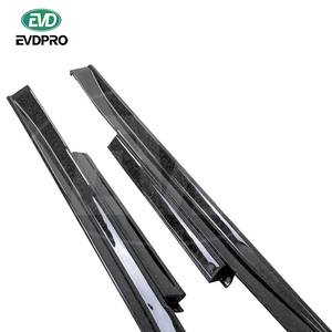 Faldas laterales de fibra de carbono forjadas para 2008-2016 Nissan R35 Gtr faldas laterales de coche estilo Zele - Product Image 2