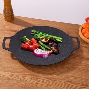 Factory Hot Selling Outdoor Cookware Camping Cooking Accessories Cooking <strong>Fry</strong> <strong>Pan</strong> Aluminium Alloy Nonstick BBQ <strong>Grill</strong> <strong>Pan</strong> - Product Image 5