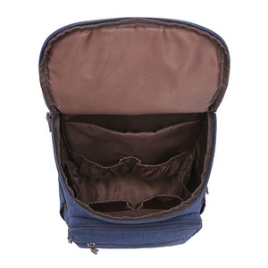 BEARKY Smart Laptop Backpack Fashion Heath Fabric <strong>Travel</strong> <strong>Rucksack</strong> with Detachable Pouch Multi-functional Business Bag - Product Image 5