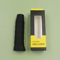 Offre Spéciale : Housse de Poignée en Silicone pour Raquette de Pickleball, Motif Nid d'Abeille, Réutilisable, Manchon en Silicone Durable pour une Prise Sportive Optimale