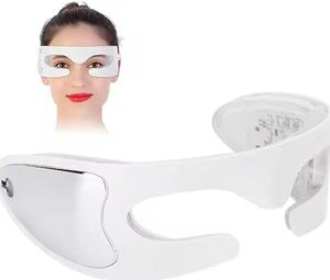 Ánh sáng màu đỏ trị liệu Mặt nạ mắt nhăn mắt túi loại bỏ rung cứu trợ mệt mỏi chăm sóc mắt massage - Product Image 4