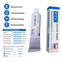 Adhésif silicone RTV à haute transmission KEJIA KJ-998-201 |   Scellant non corrosif pour fibres et vêtements |   Certifié ROHS |   Chine