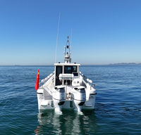 Bateau de pêche sportive en fibre de verre Grandsea de 42 pieds, bateau à moteur, bateau de croisière avec cabine à vendre