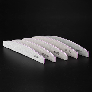 Ngón Tay Làm Móng Tay Riêng Mang Nhãn Hiệu OEM 100/100 Cá Nhân Lớn Nửa Mặt Trăng Tùy Chỉnh In Móng Tay Tập Tin 180 240 Cho Móng Tay Acrylic - Product Image 4