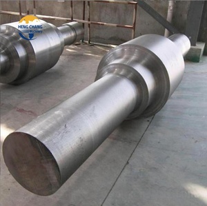 Chinese professionele fabrikant op maat gemaakte OEM lange-as grote <span class=keywords><strong>roller</strong></span> crusher smeedas walsmolenrollen - Product Image 1