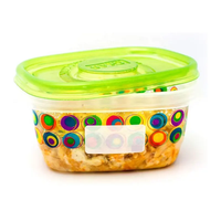 Étiquettes adhésives en PVC imperméables et dissolubles sur mesure pour le stockage des aliments, les bonbons, les collations, les pizzas et les aliments pour animaux de compagnie - Utilisation à domicile et au restaurant