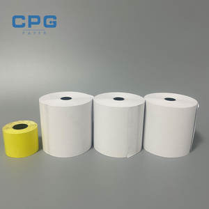 BPA Free CPG Brand ATM/POS Cash Register <b>Paper</b> 80X80mm Coreless Thermal Receipt <b>Paper</b> Roll ISO9001/ISO14001 Certified - Product Image 1
