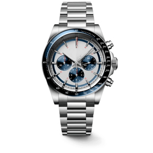 Men's <b>Automatic</b> <b>Chronograph</b> Watch Tachymeter Bezel Stainless Steel Bracelet Sapphire Crystal Sport Wristwatch Longinesing - Product Image 1
