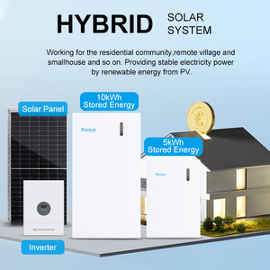 Rosiyar ROS-LUXAR 5/10 5/10kW Sistema de Energía Solar Industrial de Pie con Batería de Litio LiFePO4, 6000 Ciclos, Protección Múltiple - Product Image 2