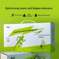 Boisson sportive à base de plantes Clean Label Wellness Shot Dendrobium Officinale Panax Ginseng 150 ml pour la récupération sportive sans caféine