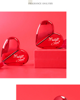 Perfume Dixiang'er First Love Paris Heart Pink para Mujer, Aroma Ligero y Duradero, Regalo para el Día de San Valentín, Venta al Por Mayor