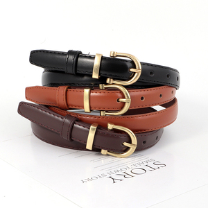 <span class=keywords><strong>Ceinture</strong></span> pour <span class=keywords><strong>femme</strong></span> <span class=keywords><strong>de</strong></span> style coréen minimaliste haut <span class=keywords><strong>de</strong></span> gamme OEM/ODM, <span class=keywords><strong>boucle</strong></span> en alliage, largeur 1,8-3 cm, <span class=keywords><strong>ceinture</strong></span> <span class=keywords><strong>de</strong></span> taille pour jeans, usage quotidien décontracté - Product Image 2