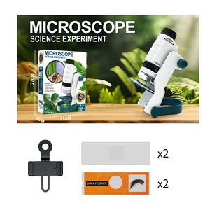 EPT mikroskop portabel plastik, mainan Stem mikroskop anak sebagai pengamatan serangga, mikroskop portabel untuk pengembangan anak-anak - Product Image 3