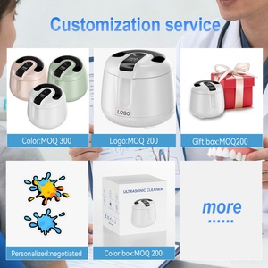 Nettoyeur à ultrasons et UV double 48 kHz 2026 avec écran tactile et minuterie. ABS+SUS304 Alimenté par batterie pour la maison - Product Image 3