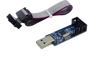 Nuevo Programador USB para Microcontroladores AVR 51, Descargador ISP, Grabador Avr USBasp con Regulación Automática de Velocidad