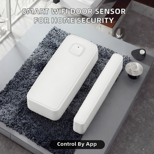 Capteur de porte/fenêtre intelligent Wifi Tuya, compatible avec Alexa, Google Home, application de contrôle à distance, système d'alarme de sécurité - Product Image 2