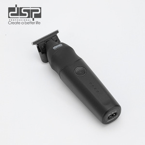 Tondeuse à cheveux professionnelle Dsp, lame en acier inoxydable, alimentée par batterie, longueur réglable, pour usage domestique et en salon de coiffure - Product Image 2