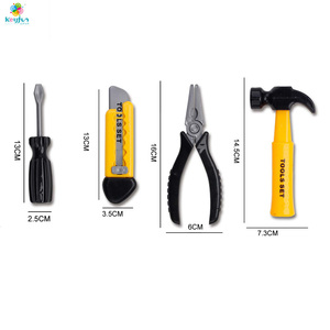 Trẻ em của nhựa giả vờ chơi kit công cụ vành đai <span class=keywords><strong>Set</strong></span> & bàn làm việc hội thảo cơ khí cho tuổi 3-8 năm - Product Image 4