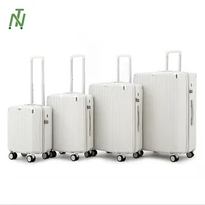 Customized Luggage Set With Wheels 4PCS Travel Bags Trolley Case Koffer ABS Suitcase