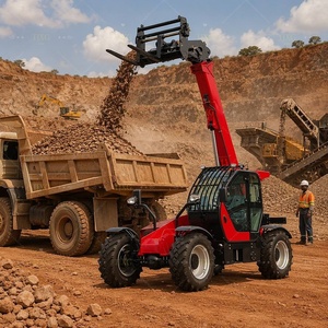 Manipulador Telescópico Directo de Fábrica <span class=keywords><strong>para</strong></span> África, 3000KG, CIF Lagos, Mombasa, <span class=keywords><strong>Durban</strong></span>, Sin Intermediarios, Yuchai 75kW, 1 Año de Garantía, Certificado CE - Product Image 3