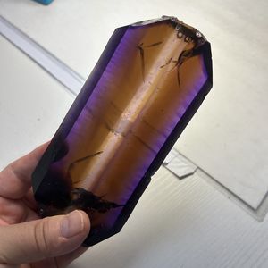 Directo de fábrica Cristal sintético Amatista Piedra preciosa Materia prima Ametrino Hidrotermal en bruto - Product Image 3