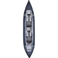Kayak de pesca inflable, bote con asiento