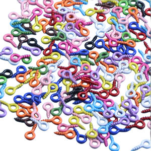 Personnalisé En Gros Offre Spéciale Coloré Peinture <span class=keywords><strong>Matériel</strong></span> Accessoires Petites Vis Yeux De Mouton Corne De Mouton Clous - Product Image 2