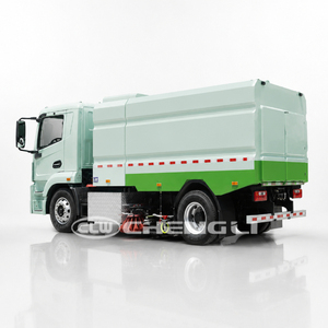 Camion balayeuse électrique 18T pour le nettoyage et le balayage des rues, véhicule de nettoyage municipal - Product Image 4