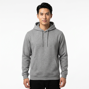 เสื้อสเวตเชิ้ตคอกลมแบบสั่งทำ OEM ผ้าฝ้าย ปักลาย 3 มิติ พิมพ์ลาย แขนยาว ยูนิเซ็กซ์ ไซส์พลัส เสื้อฮู้ดดี้ผู้ชาย กันน้ำ เป็นมิตรกับสิ่งแวดล้อม - Product Image 1