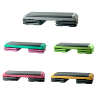 XOYOOU Home Fitness Aérobic Stepper Board Étape OEM Plate-forme Aérobie Pédale Réglable PP Gym Équipement D'entraînement Complet